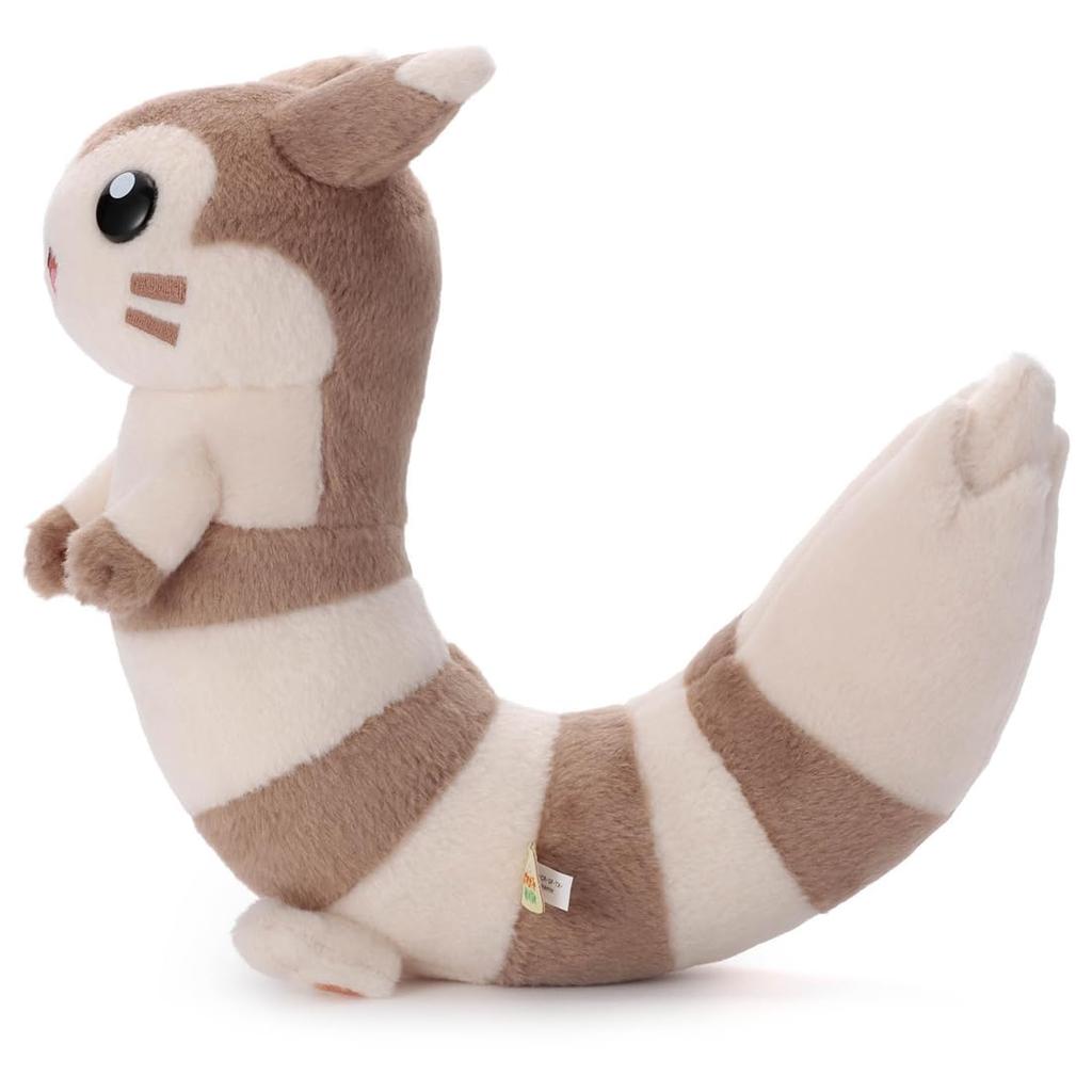 Takara Tomy Arts I Choose Get Plush Toy Furret 25cm Pokémon You! Pokémon - (Approx. deep)