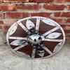 60.96 cm Medieval Wooden Handmade Round Cosplay Shield Viking Shield Wall Art best Gift