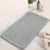 Schwamm Badezimmer Kaschmir Verdickungsmatte Bad Rutschfeste Teppiche In Waschbecken Badewanne Boden Teppich Duschraum Fußmatte Memory-Schaum 3D-Pad