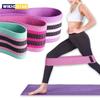 3 Levels Resistance Bands Exercise Fitness Hip Booty Bands Pilates Sport Extender Workout Strips Loops Yoga Gym Equipment