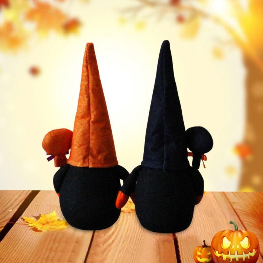 Cute Pumpkin Faceless Doll Desktop Ornaments Dwarf Dolls Cute Gnome Plush Doll  Party