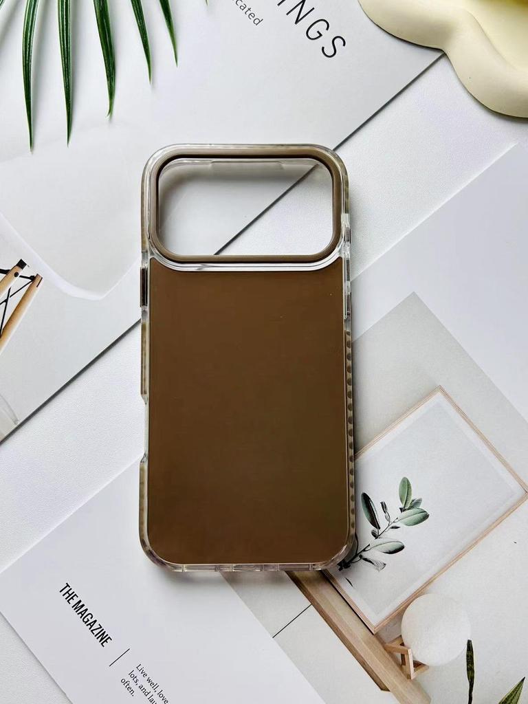 Dual-Tone 3-in-1 Acrylic Case for Apple 17/16 Pro Max Phones