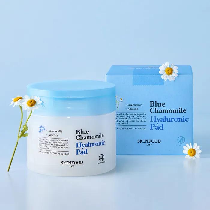 Blue Chamomile Hyaluronic Pads 70 Sheets