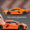 1:24 Scale Revuelto SVJ63 Sports Car Model Toy Shock Absorption Sound Light Miniature Sports Cars Models for Kids' Edutainment