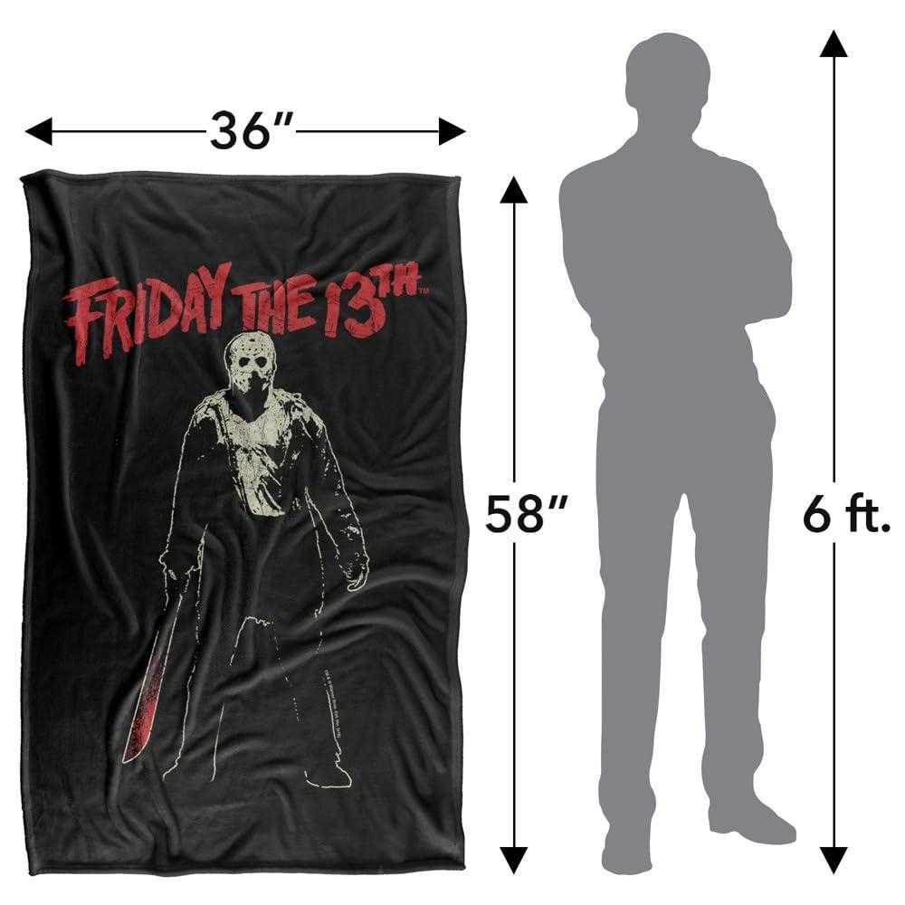 Friday The 13th Jason Voorhees Soft Touch Blanket