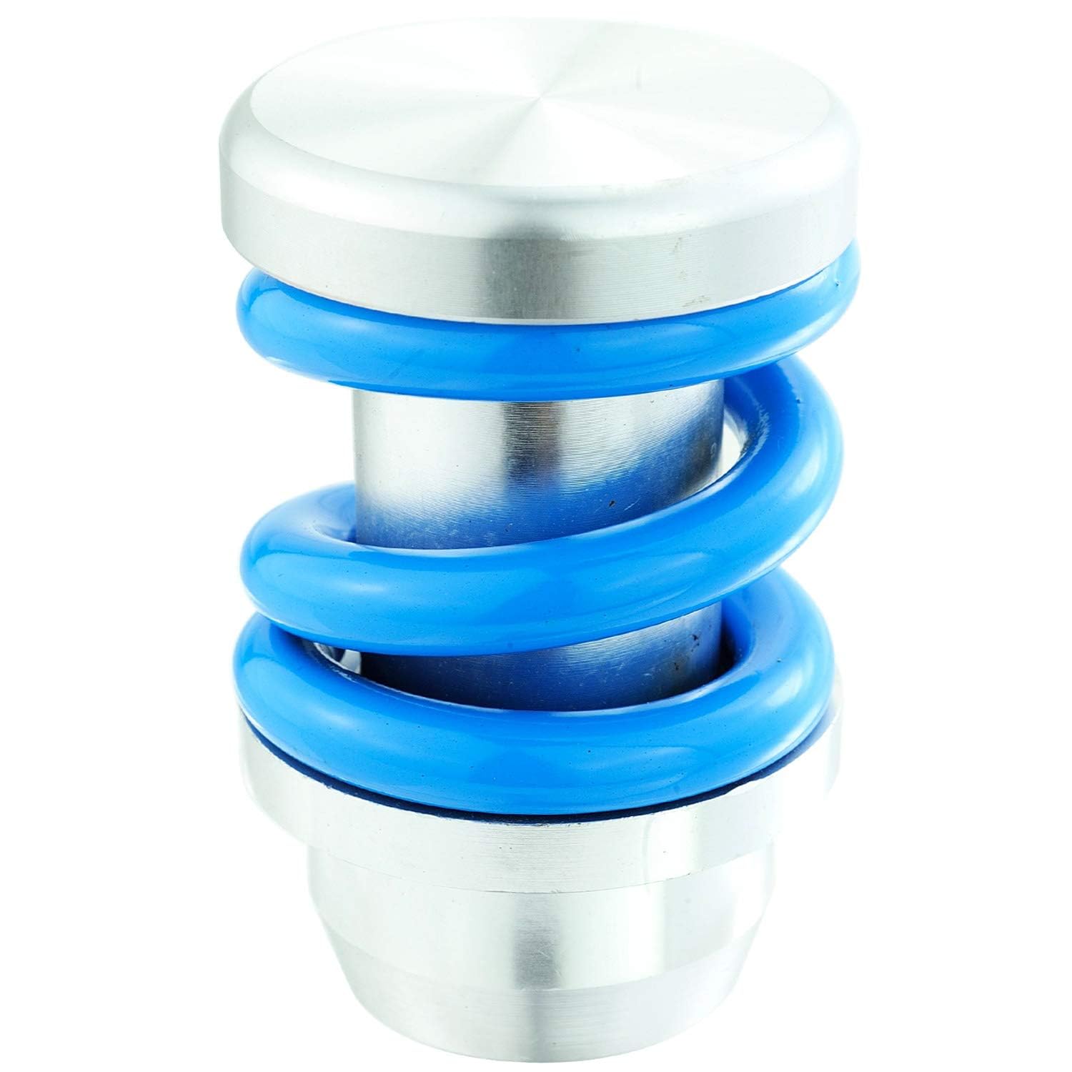 

Lunsom Shift Knob Spring Metal Shift Knob for Heavy Weight Auto and Manual Car (Blue & Silver) синий