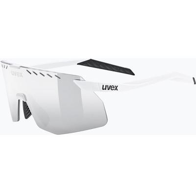Solglasögon Uvex Pace Stage Small vita matta med spegelglas