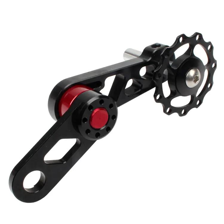 Wholesale High Quality Aluminum Alloy CNC Machined Polished Anodized MTB Rear Derailleur Folding Bike Chain Tensioner Stainless Steel чёрный
