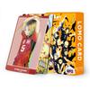 60 Stück/Set Anime Haikyuu Lomo-Karten Doppelseitige Laserkarten Sammlung Geschenke