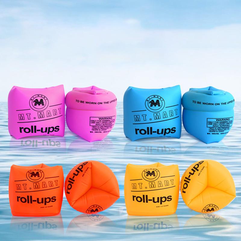 1PC Fashion Plastic Children Sleeves Double Air Bag Pool Buoy Arm Floaters Swimming Accessories