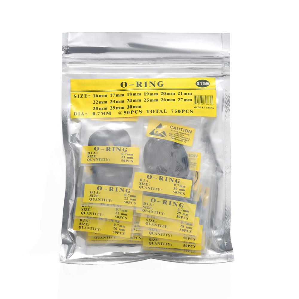 0.5/0.6mm/0.7mm Rubber O-Ring Waterproof Watch Back Cover Gasket Washers 31-40mm Watch Repair Tool Accessories for Watchmaker