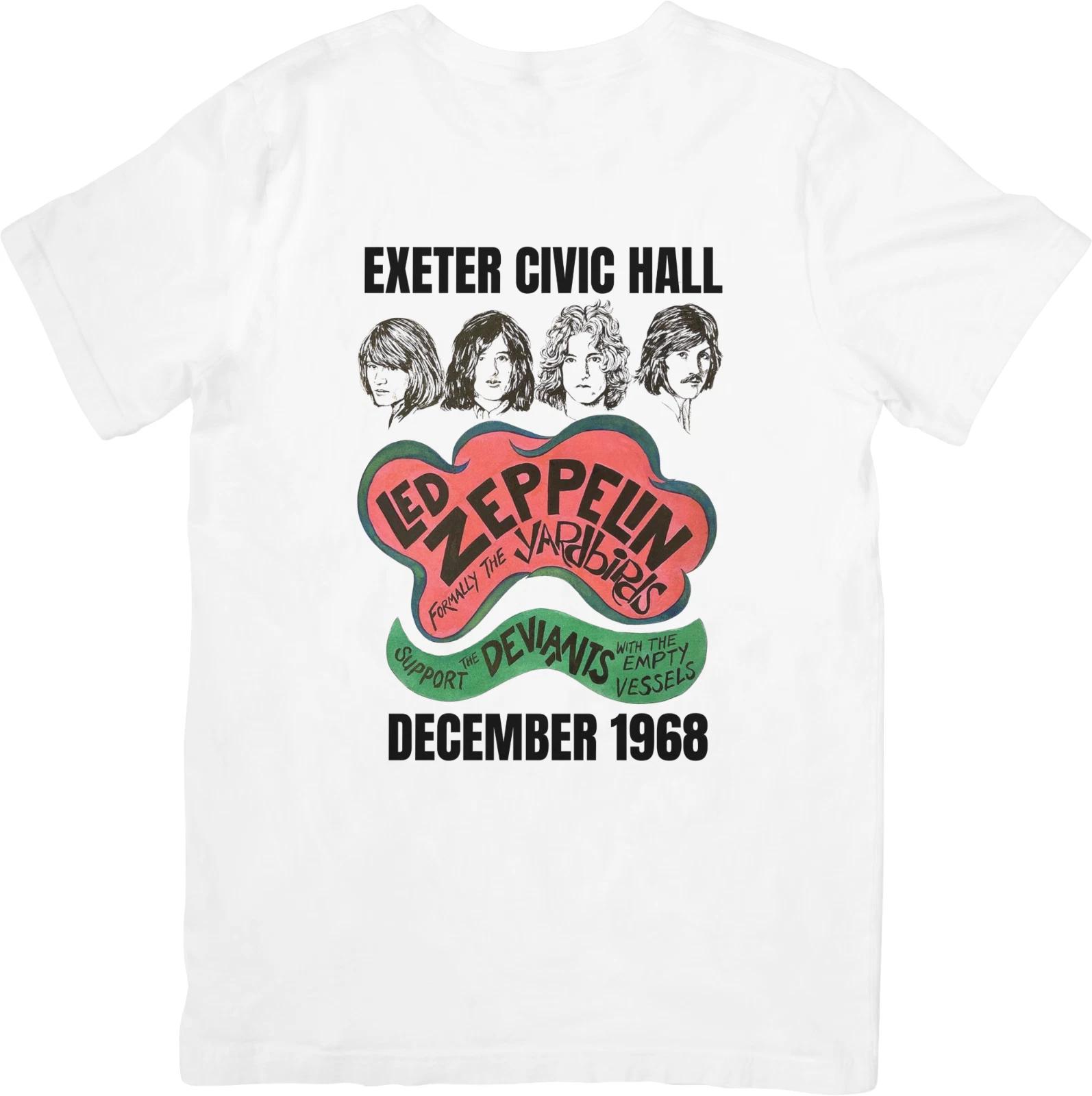 

Led Zeppelin Music Fit for Men & Women Quality Cotton T-Shirt White. S