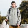 P844MWJ340 Waterproof Windproof 3-in-1 Hiking Jacket