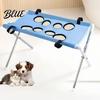 Stanice pro péči o kočky Pet Table Houpací síť se skládacím stojanem 4-otvorová nebo snadno přístupná pro mazlíčky 8-otvorová Mytí koček Malí psi Koupání Stříhání drápků