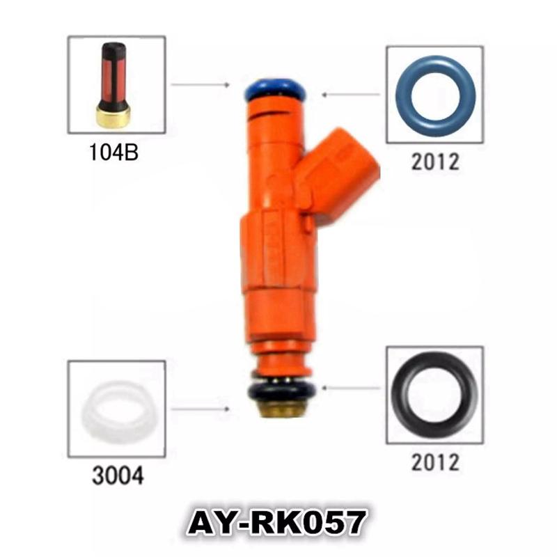 5X Fuel Injector Repair Kits For Mazda 6 Part Number 0280156154 0586156156 For AY-RK057