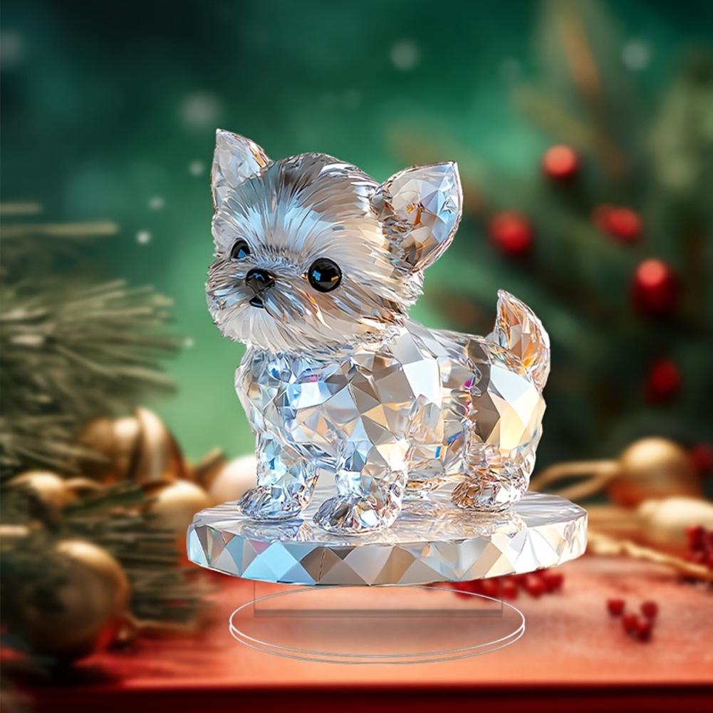 Acrylic Stand-figurine "Puppy" for Interior