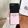 For Samsung Galaxy Z Flip 8 7 7E 6 5 4 3 Luxury Diamond Glitter Ring Case With Hinge Protection Shockproof Glitter Spot Cover