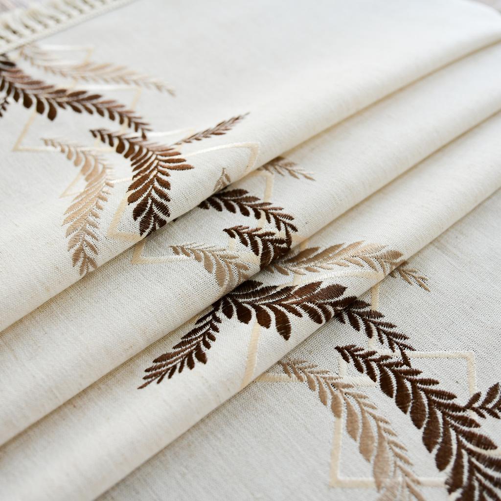 Court Tablecloth Retro Simple Thickened Three-Dimensional Embroidered Dining Table Cloth Table Mat Cover Cloth Cover Towel