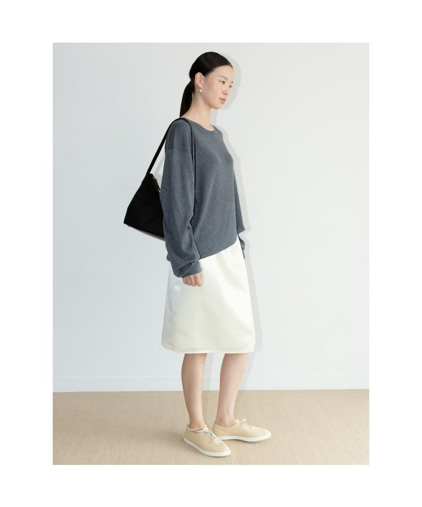 THE APERTURE [Unisex] Cash Round Knit Top Gray (Ta6751U023)