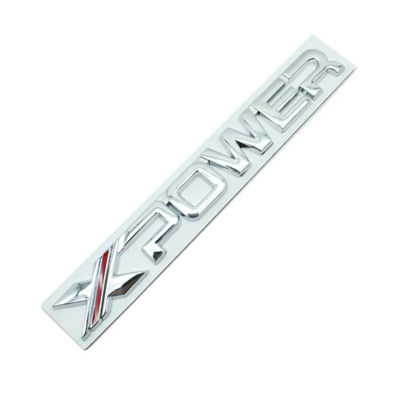 X-POWER original letter logo car sticker for MG 5 Scorpio 6 PHEV body side label rear trunk modified decorative universa decals
