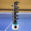 Automatische Lanceerrobot Kinderen Student School Tennis Trainingsapparatuur Draagbare Tafeltennisrobot Beginners Speler