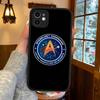 Star T-Trek Movie Logo Silicone Matte Phone Case For Iphone 13 14 15 16 Pro Max 11 12 X Xs Max Soft Cover