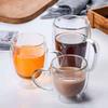 High-grade Double-layer Insulated Glass Cup Coffee Tea Drink Water Beer Creative Transparent Mug Gift Household Office Use Sets
