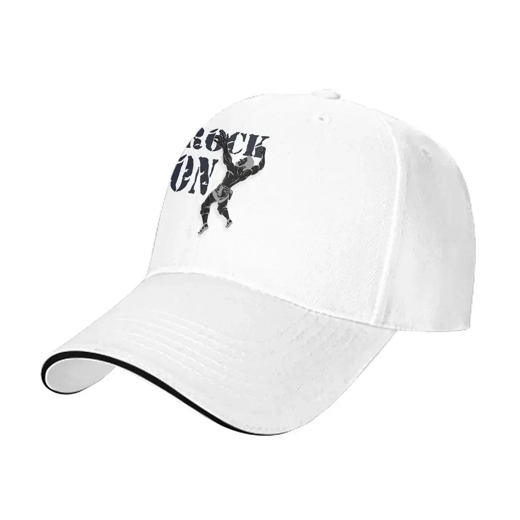 Tvättad herr basebollkeps Rock On Klätterdekal Trucker Snapback-kepsar Pappahatt Bergsklättrare Golfhattar