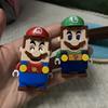 New Super Mario Luigi Buliding Blocks Action Toy Figures Assembly Toys Mark Box Dolls Children Birthday Gifts Spiderman