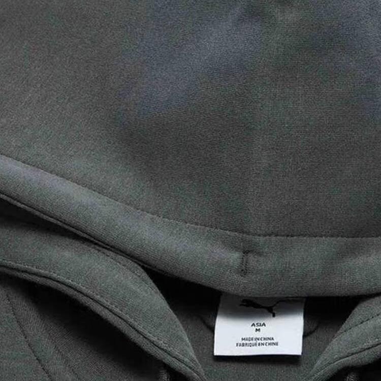 Puma Ess Fz Hoodie Logo Vintage Loose Sports Jacket Men Jacket 636315-44