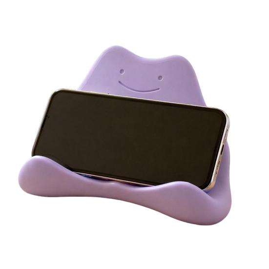 Yousheng 3D Printed Mobile Phone Holder, Non-Slip Phone Stand, Cute Hands-Free Smart Mobile Phones Stand, Universal Phone Mount Desk