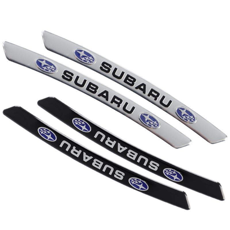 Car Wheel Hub Rim Badge Stickers Decals Decoration For Subaru STI Forester Impreza Legacy Outback XV BRZ WRX Tribeca oi3