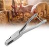 Pig Ear Tag Pliers U Shape Stainless Steel Animal Ear Notcher For Farm Livestock Equipment