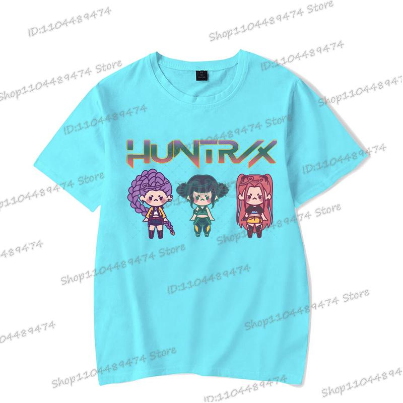 Heißer Verkauf KPop Dämonenjäger 2025 T-Shirt Herren Damen Mode Pop Punk Anime T-Shirts Unisex Vintage Cartoon Sommer T-Shirts