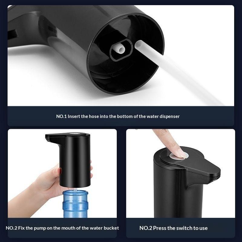 NEW 1200mah Food Grade Water Dispenser Pump Portable USB Rechargeable Water Dispenser Desktop Mini Electric Water Dispenser