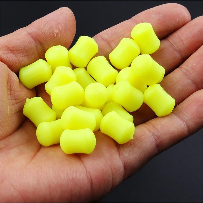 Euro Carp Fishing Corn Lure 8pcs 12pcs Imitation Corn Slow Sinking Fishing Bait with Stopper