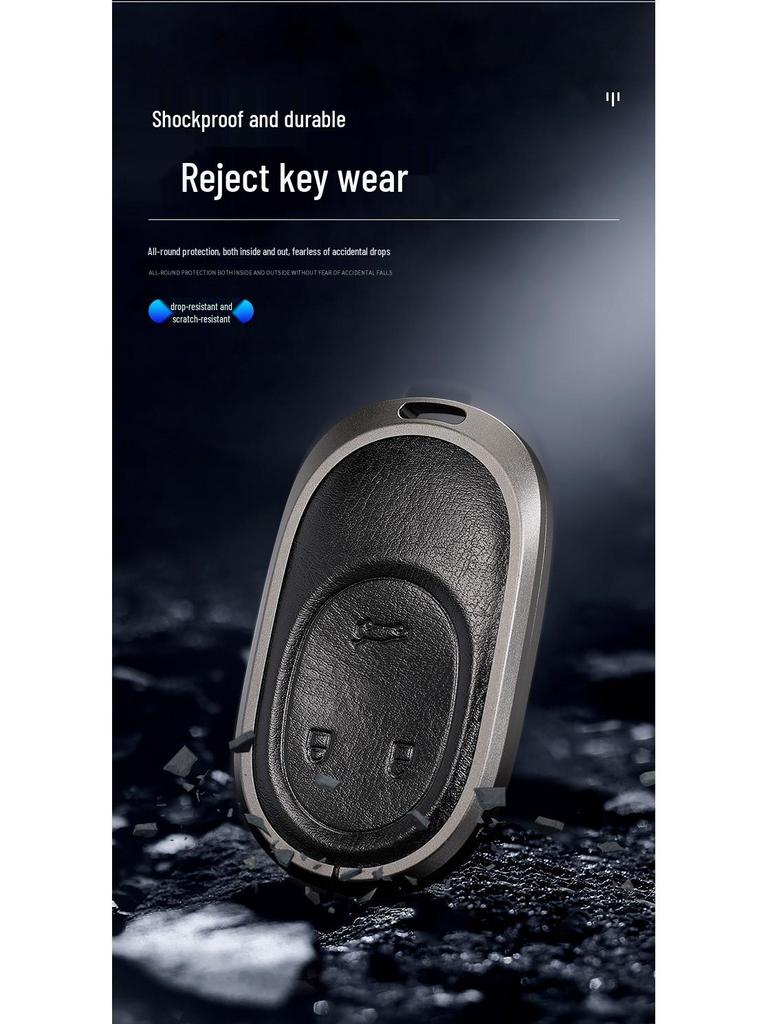 NIO ES6/ET7/ES8/ES7/EC6 Car Key Case - 2022 Model, Protective Shell with Buckle