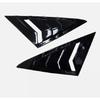For 2013- VW Golf 7 MK7 MK7.5 Gloss Black Car Window Side Front Louver Cover