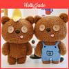 Adorable Plush Teddy Bear Doll Soft Stuffed Animal Huggable Toy For Kids Birthdays