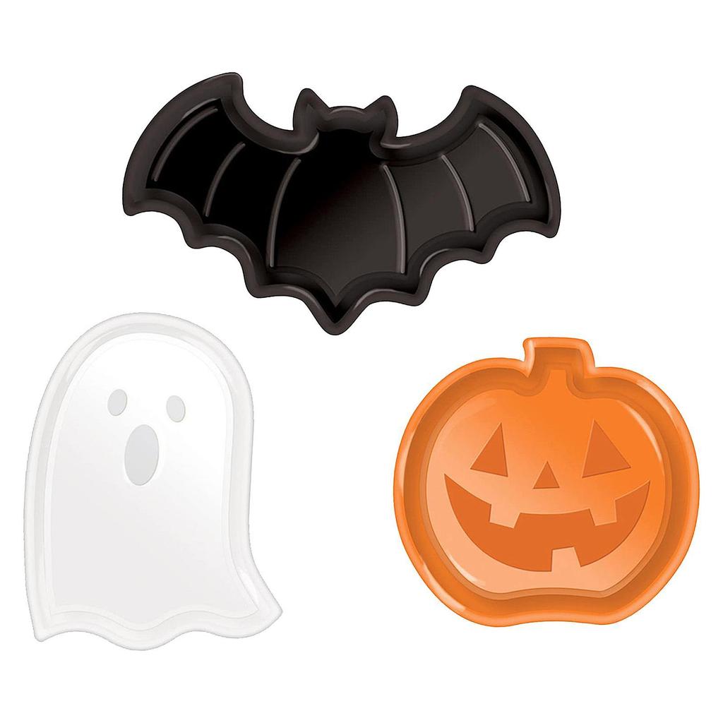 Halloween Serving Tray Reusable Decorative Tableware Multipurpose Fruit Bowl for Fruits Cookies Candies Dessert Appetizer