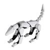 1/5Pcs 3D Printed Robot Dog Figurine Movable Joints Puppy Figure Articulated Animal Model Fidget Toy Home Office Desktop Decoration Ornament