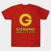 Herren Schwarzes Print-T-Shirt Gizmonic Institute - Mst3K No-Cut Transferpapier Druck Baumwoll-T-Shirt
