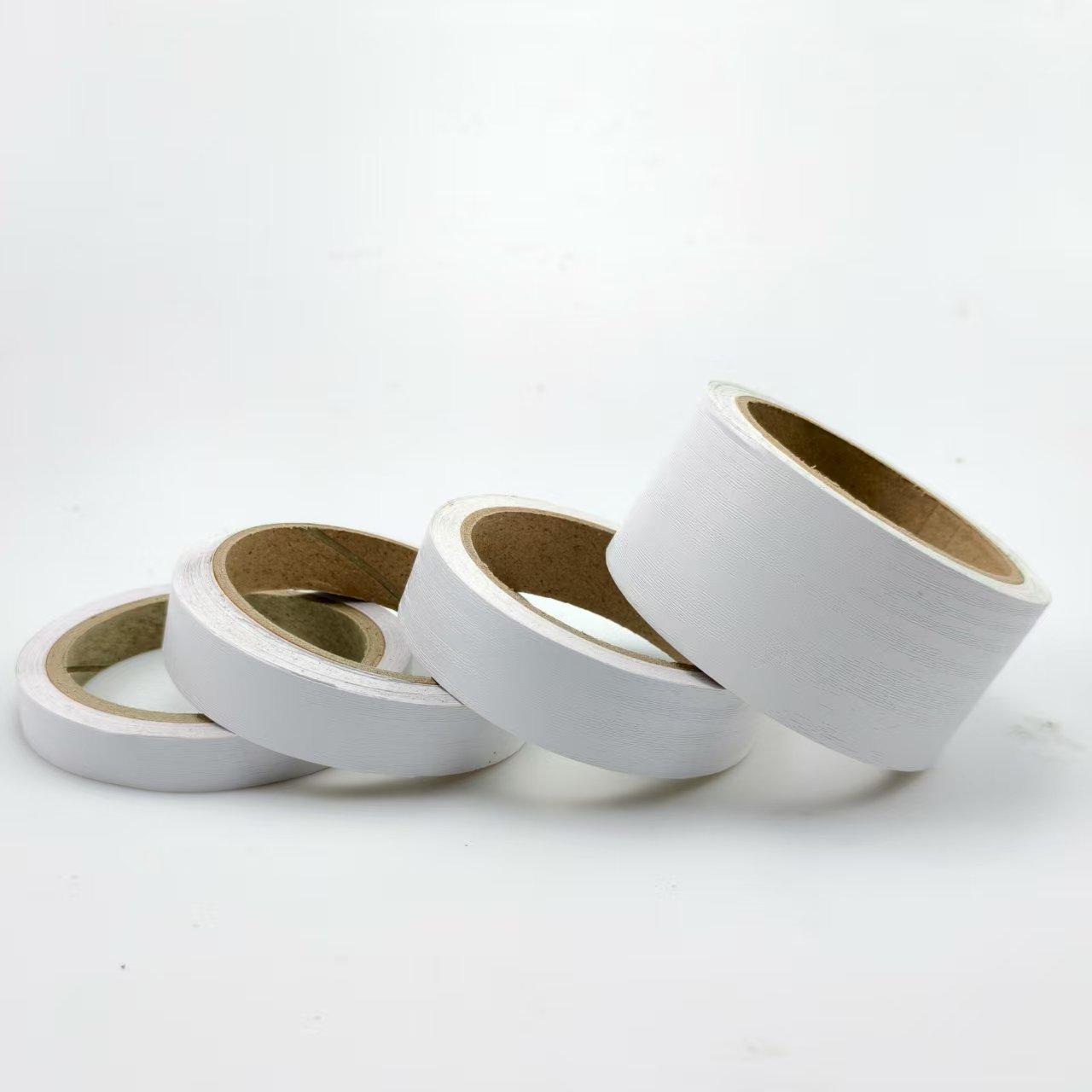 

1PC 10mx1/2/2.5/5cm Preglued Edging PVC Edge Banding for Wood Kitchen Wardrobe Furniture Table Desk Board 1.5cm білий