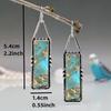 Wen Jade Turquoise Pattern Boho Style Women's Korean Style Couple Jewelry