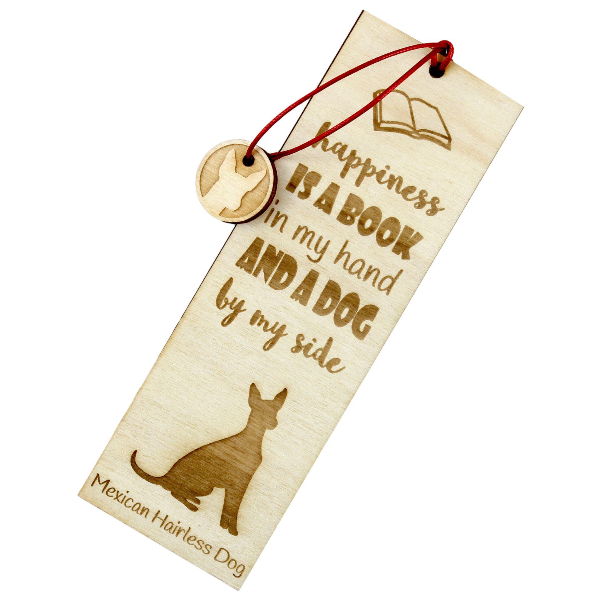 

Xoloitzcuintle, Mexican Hairless Dog, Xoloitzquintle - dog bookmark, personalized bookmark, dog gadget for Art-Dog brand readers