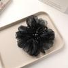 Organza Fabric Flower Patch Beaded Flower Flower Applique  Clothing Decoration