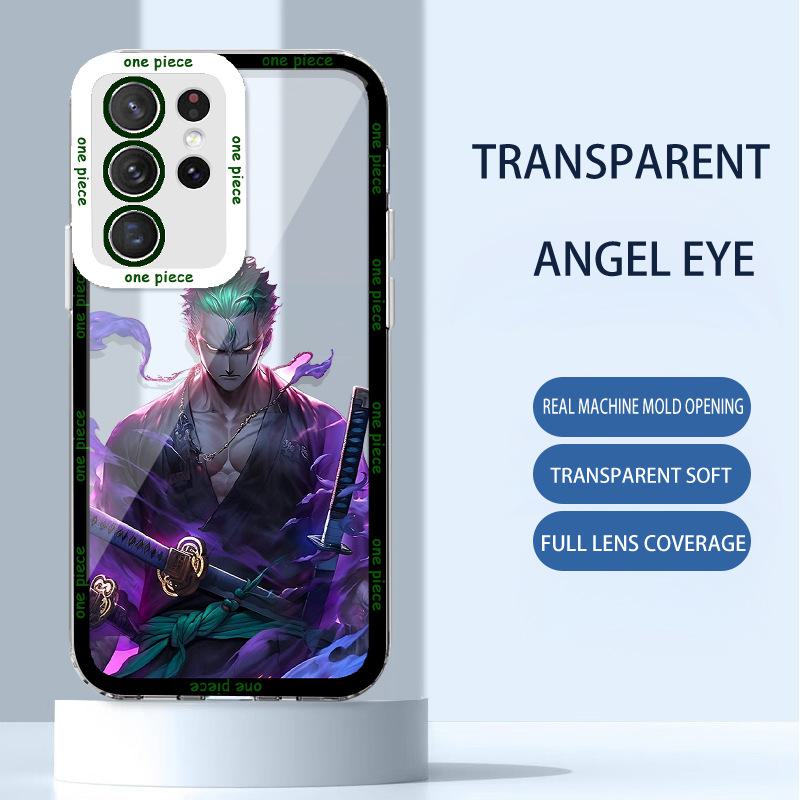 

Прозрачный чехол для телефона Samsung S22, A32, M11 с героями аниме Луффи, Зоро, Гоку и Dragon Ball. Samsung A55 5G