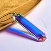 Crystal Prism Rainbow Maker Hanging Suncatcher Bright Color Artificial Decor for Outdoor Garden Yard Ornament