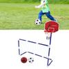 2 in 1 Indoor Arcade Game Parent Child Sports Games Indoor Children's Football Door for 3+ Years Old