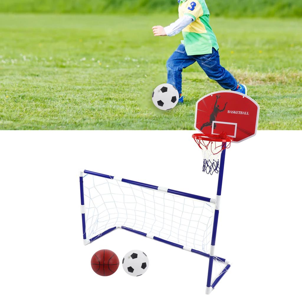 2 in 1 Indoor Arcade Game Parent Child Sports Games Indoor Children's Football Door for 3+ Years Old